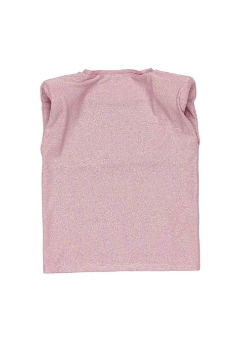 T-shirt con spalline Lù-Lù BY MISS GRANT | LL4384ROSA